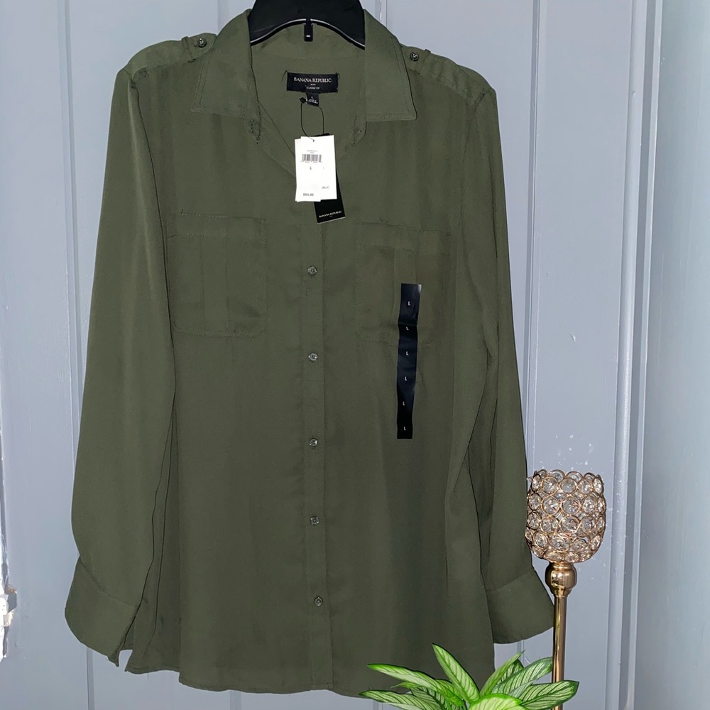 BANANA REPUBLIC womens shirt